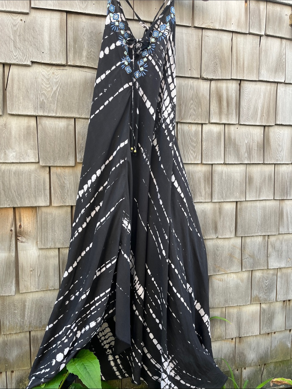 Helen Jon tie dye maxi dress M